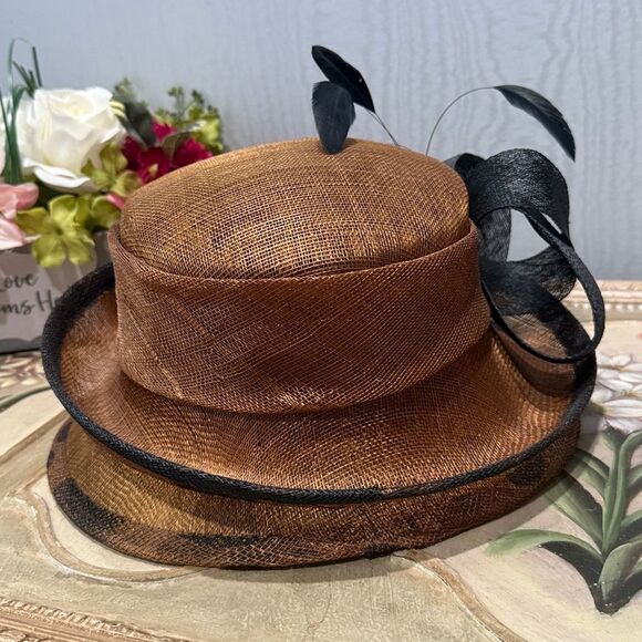 Vintage Soprattutto Cappelli Hat Made in Italy Derby Horse Races One Size - Picture 11 of 16